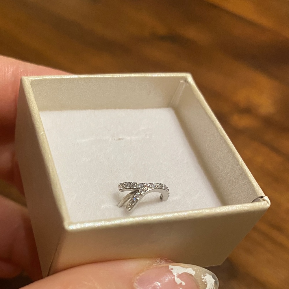 Crystal nose ring
